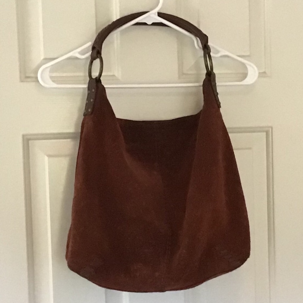 Lucky🍀 Brand “Penny Bag” hobo floral embossing